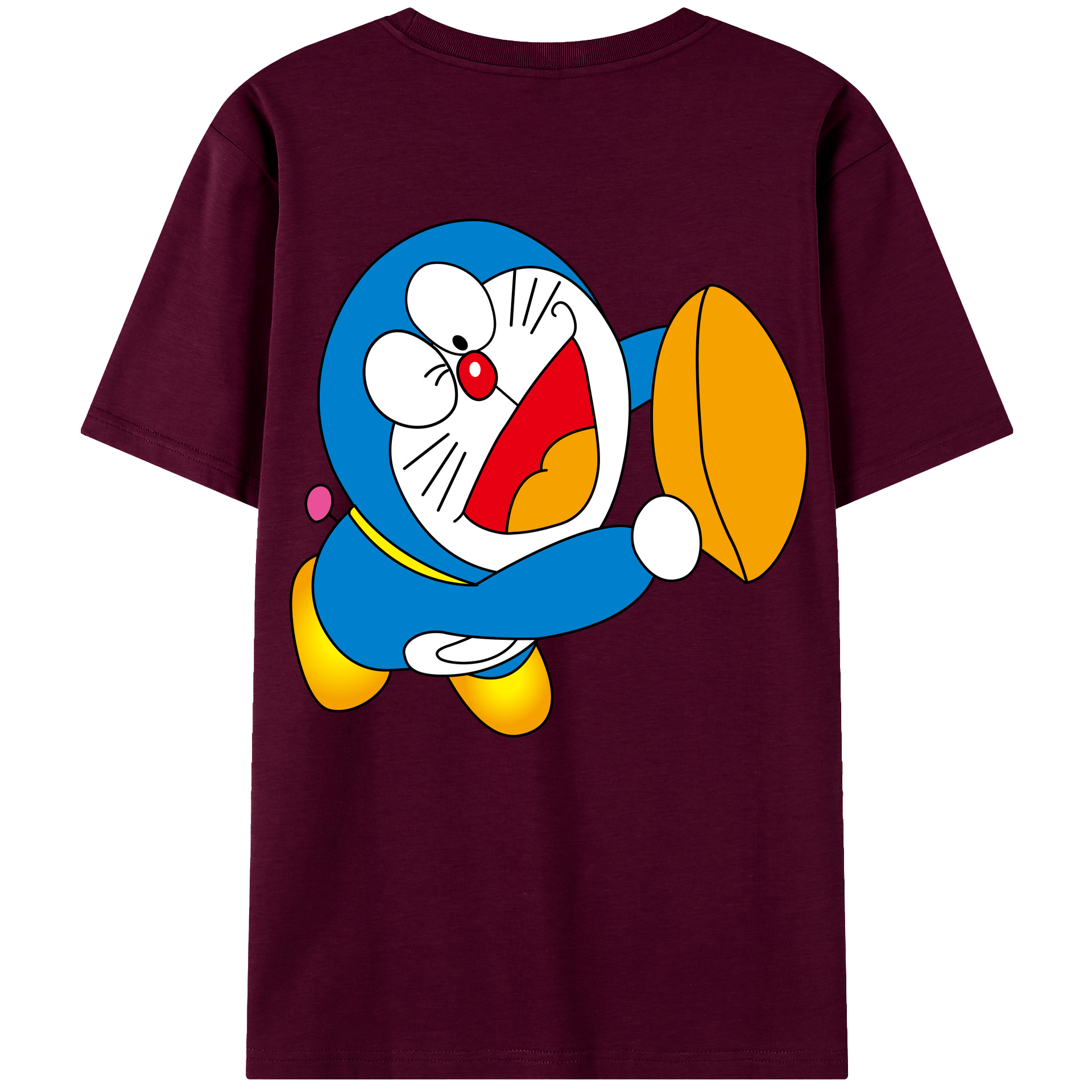 （画像用） ドラえもん Doraemon レディース半袖Tシャツ(バックプリント)